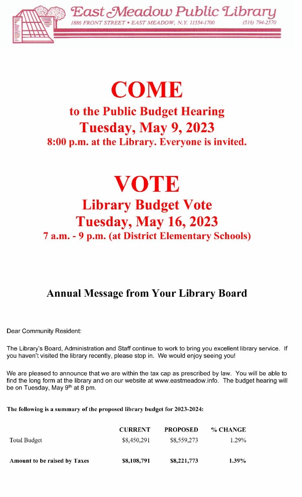 East Meadow Public Library Meadowlane Estates