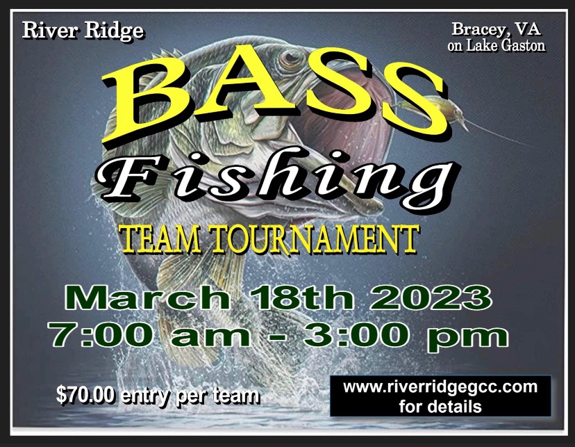 🎣 BASS FISHING TEAM TOURNAMENT 🎣, Calendar