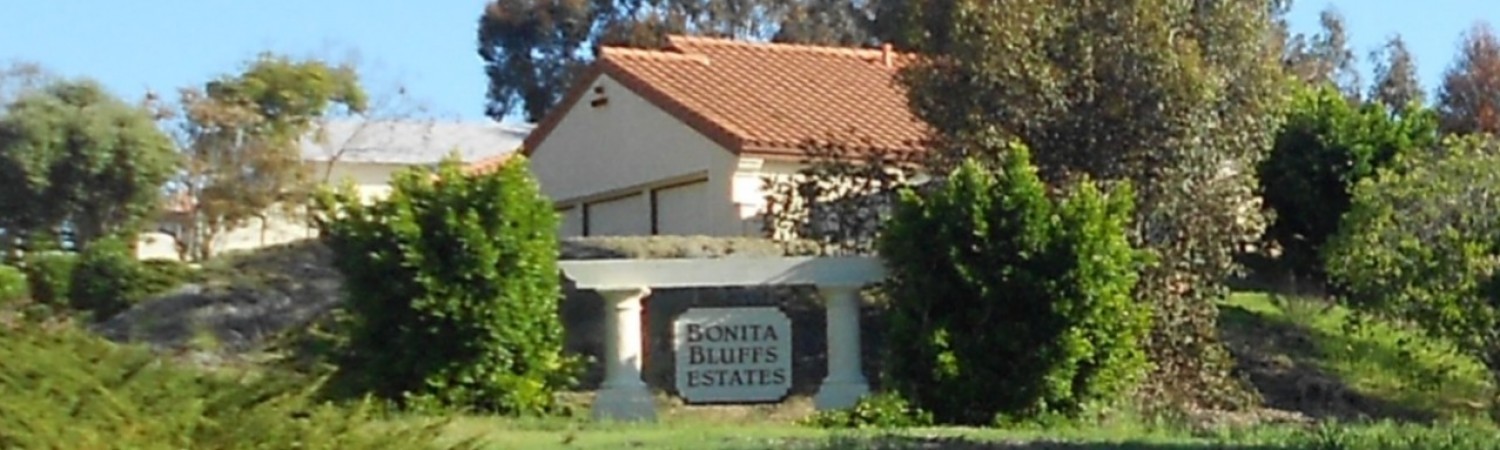 Bonita Bluffs HOA HOA in Bonita CA