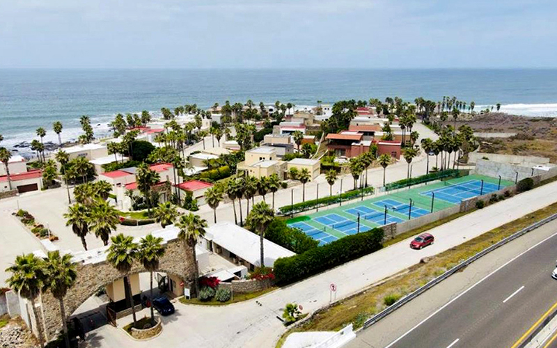 Tennis and pickleball courts