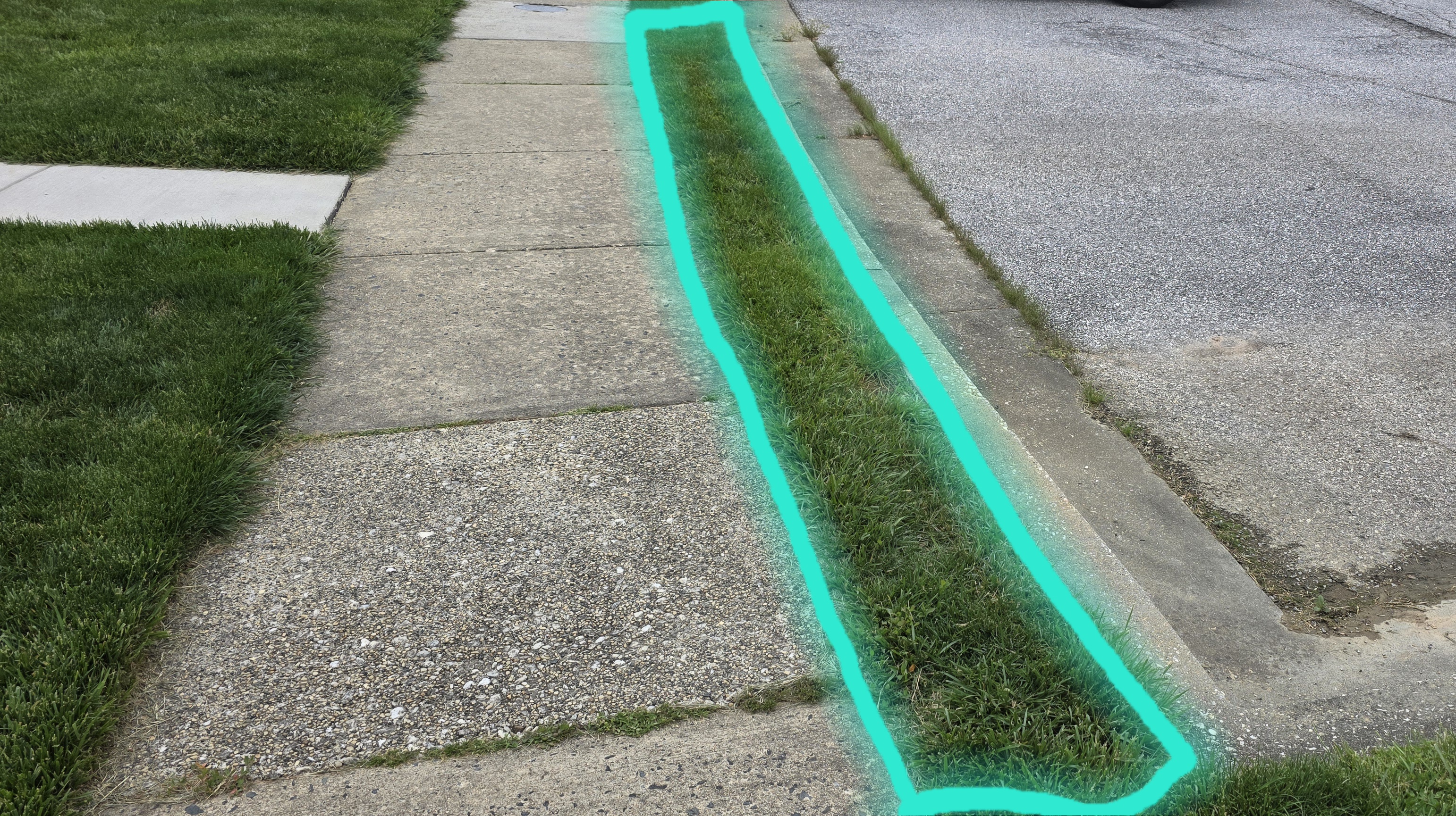 Verge strip