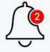 A bell with a red circle and a number

AI-generated content may be incorrect.